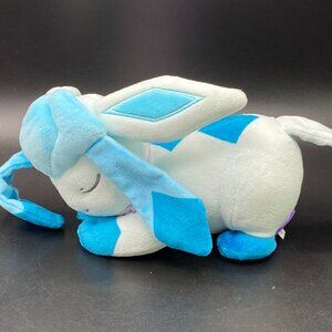 Pokemon Easy Friend Sleeping Glaceon Plush Doll Takara Tomy NWT